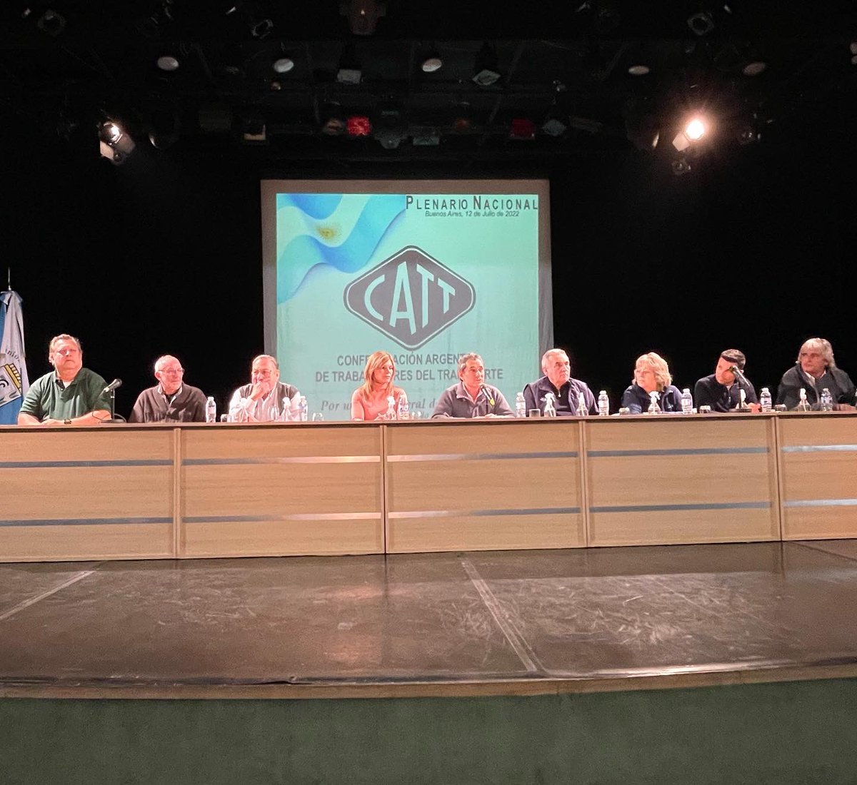 FeMPINRA's tweet photo. Ayer, nuestra Federación asistió al #PlenarioGeneral convocado por la @CATT_Prensa, donde se  discutieron las preocupaciones políticas y económicas que atraviesa el sector del #Transporte y la urgente necesidad de concretar políticas como la #LeyFederaldeTransporte. https://t.co/ie4ZBUpsjM
