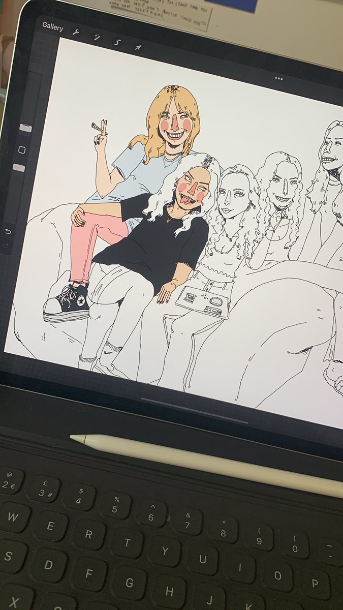 angrylittlestar's tweet photo. my commissions are open and i can now ship prints of the piece in sizes up to A3!!! if you’re looking for a piece for a gift or just something to decorate your wall i’m ur gal :) #commissionsopen #ArtistOnTwitter https://t.co/Bo9OgYmplF