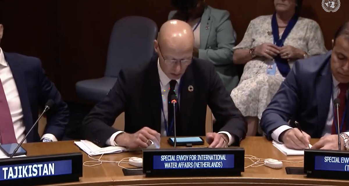 "UN Water Conference in 2023 should not be about words, but actions and real commitments" says <a href="/henkovink/">Henk Ovink</a>, Special Envoy for International Water Affairs (Netherlands) at #HLPF2022

He continues: "Water is the lever across the entire sustainable development agenda"