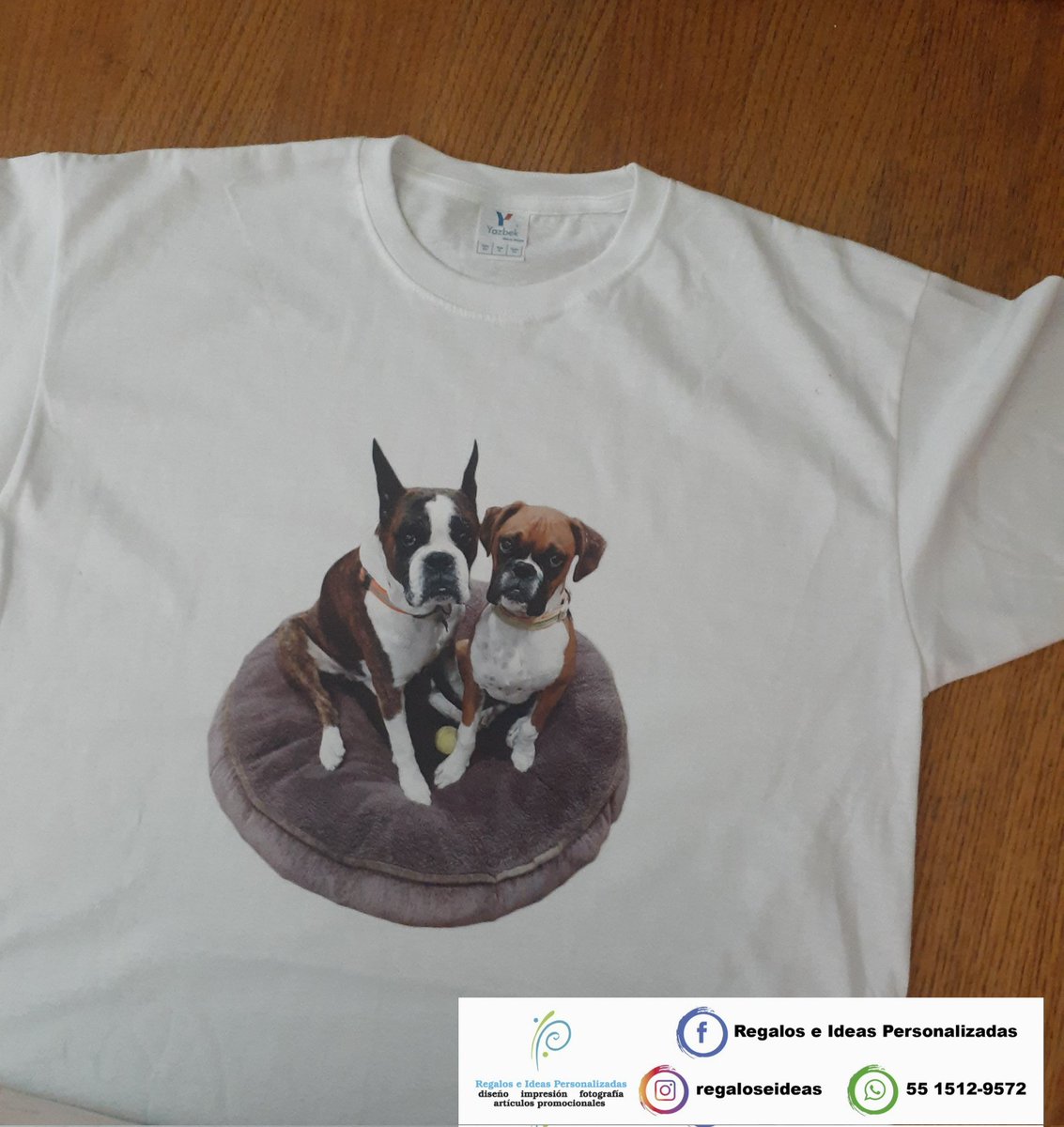 REGALOSEIDEASP's tweet image. Playeras personalizadas
Playera personalizada con la foto de tu mascota.
#regaloseideas
#regaloseideaspersonalizadas 
#mascotas 
#perro
#regalospersonalizados 
#hazlomemorable 
#pedidos 5515129572
@En_laDelValle 
@Tlaco_DelValle 
@narvarte_letran 
@Narvarteando_