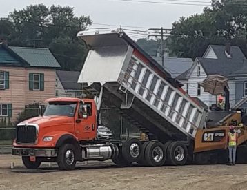 IA_ConstCorp's tweet photo. It’s a beautiful day for paving☀️ #newtruck #iaconstruction https://t.co/RgA6YI03A9