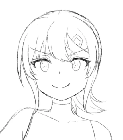リサちゃん描いたらめちゃめちゃ顔違う。
久しぶりだからだな。きっとそう 