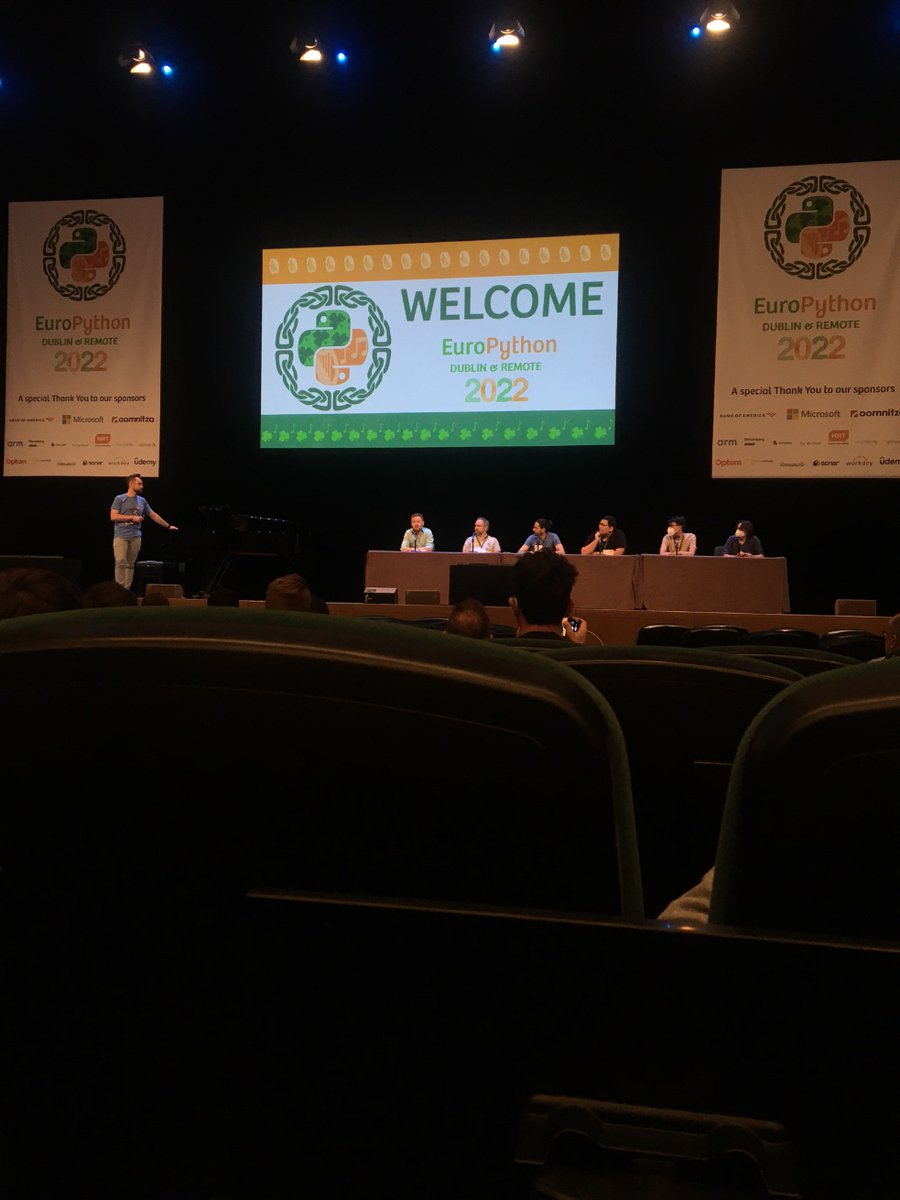 marlene_zw's tweet image. Watching the Core Python developer panel at #EuroPython2022
There was a question about auto formatters😂 FWIW I personally love Black 🖤