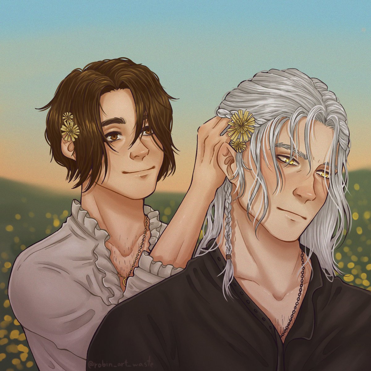24_wendigo's tweet photo. #TheWitcher #geraltofrivia
#Jaskier #fanart https://t.co/Jotx0GB2wM