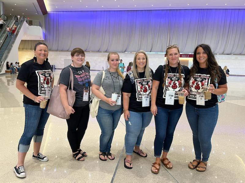Julie56739673's tweet photo. We’re ready and excited to learn all things Math at CAMT!! #JSESMathFun @DISDGatorsLearn @DISDElemMath #CAMT2022 https://t.co/Wic5czmcQA