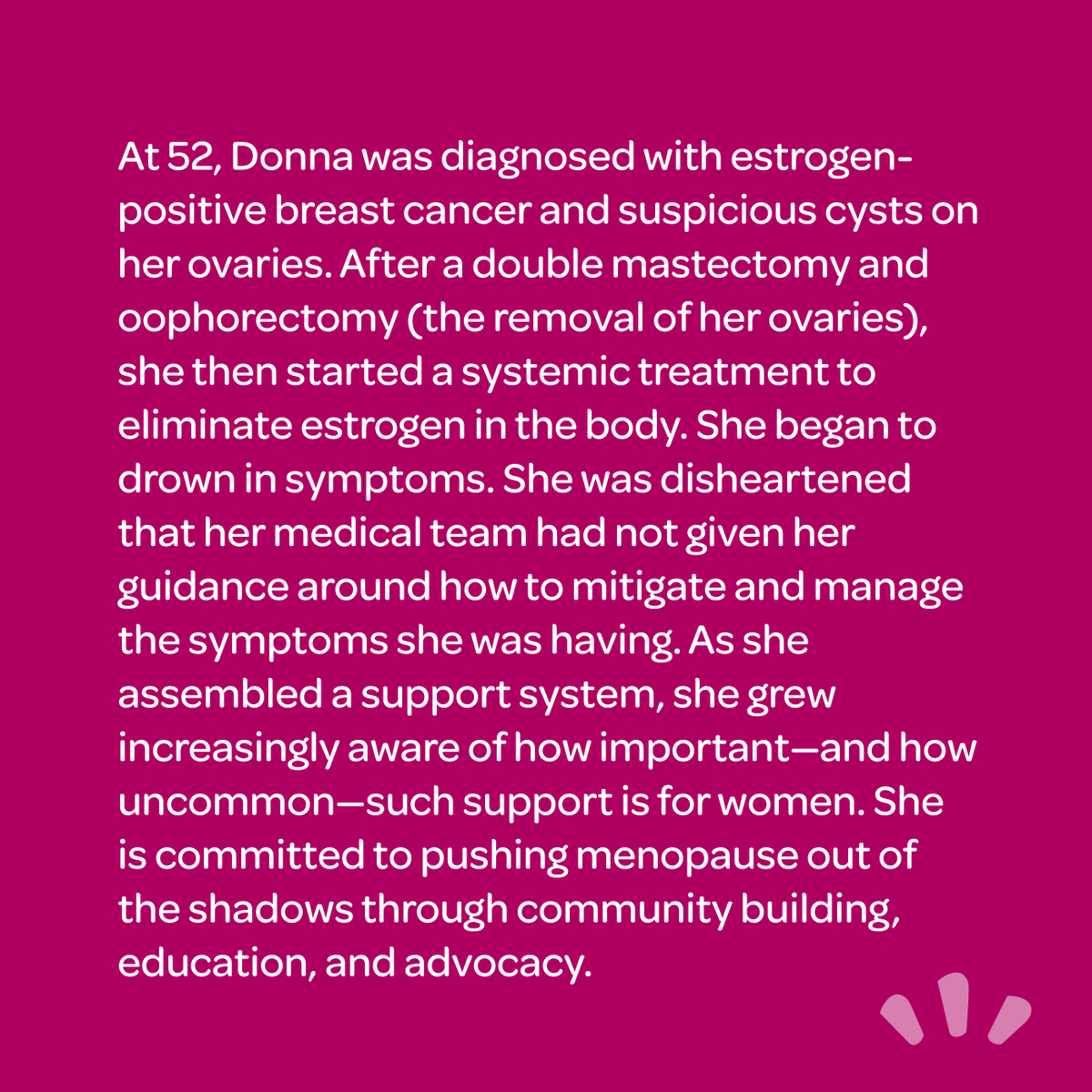 LTMenopause's tweet photo. β‘οΈ Swipe to read about our co-founder Donna's menopause journey. Share your #menopause story with us down below!
#perimenopause #womenshealth #MoreThanHotFlashes #menopausehealth #postmenopause #midlife #midlifehealth #perimenopausehealth #menopauseawareness #agingredefined https://t.co/eYwV5lN6fm
