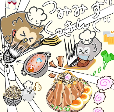 ラーメンイラストのtwitterイラスト検索結果