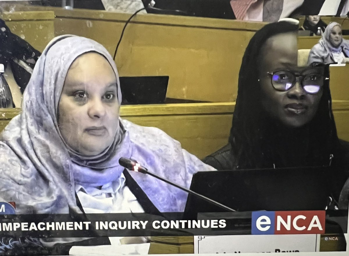 Advocates Nazreen Bawa and Ncumisa Mayosi have obviously done massive work in preparing for the Public Protector inquiry. So clear, measured and fair.