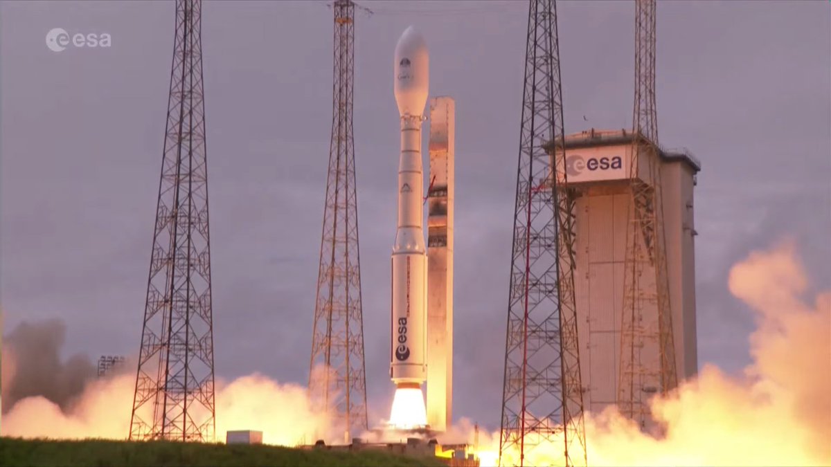Avio (@avio_group) on Twitter photo The spectacular very first liftoff of #VegaC from <a href="/EuropeSpacePort/">Centre spatial guyanais</a> at 13:13:17 UTC 🚀 #VV21
<a href="/esa/">European Space Agency</a> @Vega_sts <a href="/ASI_spazio/">Agenzia Spaziale ITA</a> <a href="/CNES/">CNES</a> The spectacular very first liftoff of #VegaC from <a href="/EuropeSpacePort/">Centre spatial guyanais</a> at 13:13:17 UTC 🚀 #VV21
<a href="/esa/">European Space Agency</a> @Vega_sts <a href="/ASI_spazio/">Agenzia Spaziale ITA</a> <a href="/CNES/">CNES</a>