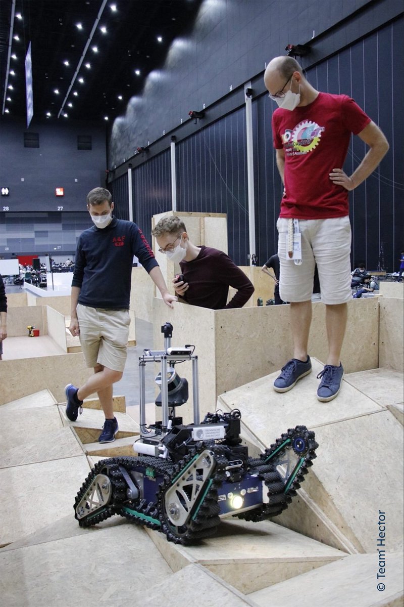 Computer Science, TU Darmstadt (@cs_tudarmstadt) on Twitter photo Heute beginnt der <a href="/robocup_org/">RoboCup Federation</a> in Bangkok - mit dabei ist natürlich Team Hector (<a href="/DarmstadtRescue/">Team Hector Darmstadt</a>). Wir drücken fest die Daumen und wünschen viel Erfolg!
Folgt Team Hector auch auf Instagram für Updates direkt vom Wettbewerb: instagram.com/team_hector_da… Heute beginnt der <a href="/robocup_org/">RoboCup Federation</a> in Bangkok - mit dabei ist natürlich Team Hector (<a href="/DarmstadtRescue/">Team Hector Darmstadt</a>). Wir drücken fest die Daumen und wünschen viel Erfolg!
Folgt Team Hector auch auf Instagram für Updates direkt vom Wettbewerb: instagram.com/team_hector_da…