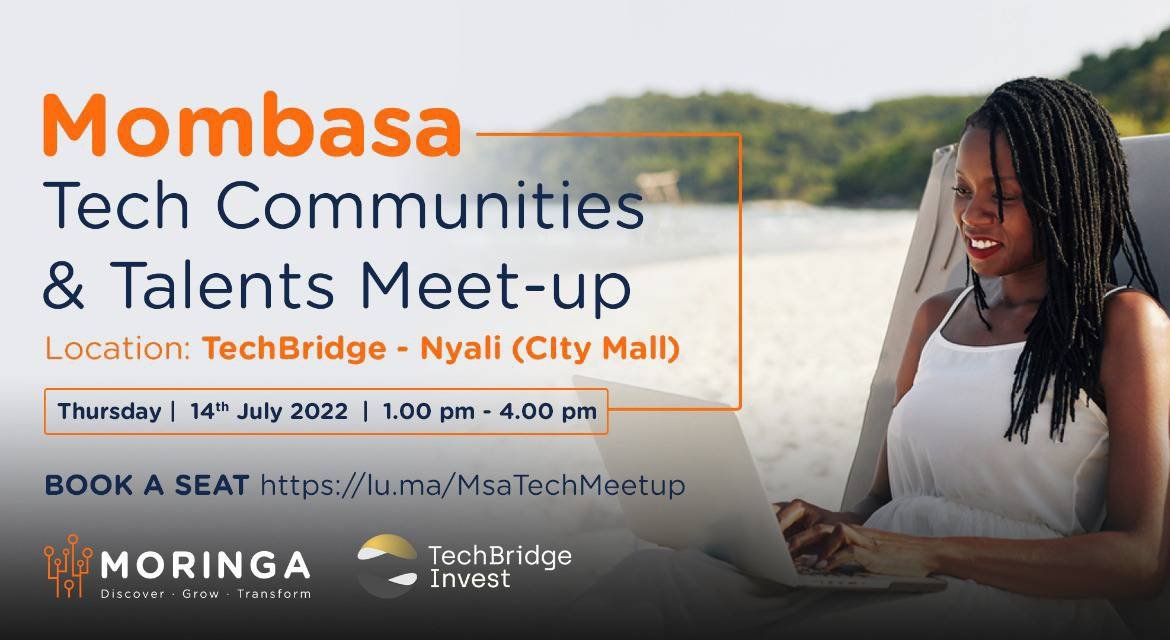 PeterLokong1's tweet photo. Those from the Kenyan Coast Moringa School in collaboration with TechBridge Invest has got you. #Moringaschool, #TechBridgeInvest Link to RSVP: https://t.co/tOgTLxmKPB https://t.co/ncskKy4Krj