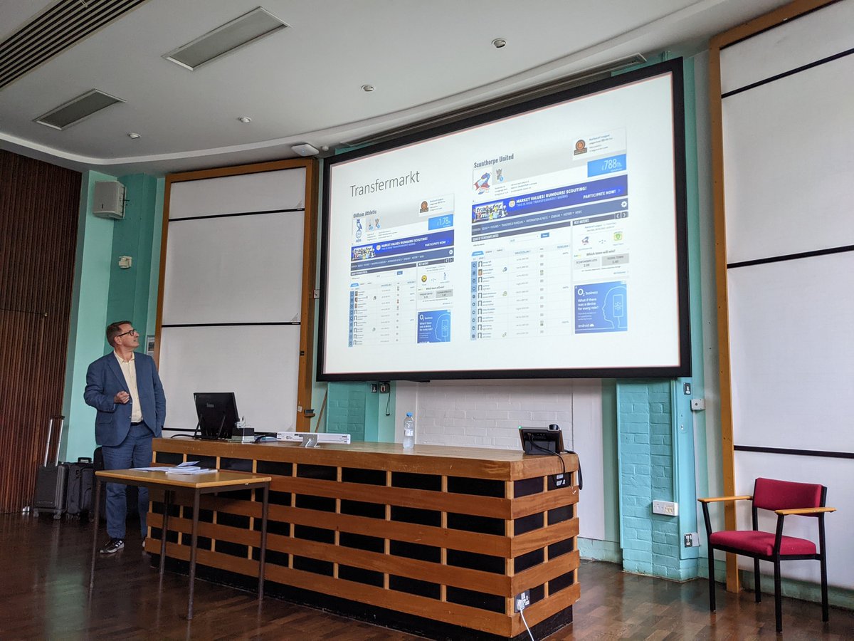 James Reade (@jjreade) on Twitter photo Stefan presenting work we're doing together, looking at <a href="/TMuk_news/">Transfermarkt.co.uk</a> data. So here's our collective gloom as #oafc and #iron fans respectively. Stefan presenting work we're doing together, looking at <a href="/TMuk_news/">Transfermarkt.co.uk</a> data. So here's our collective gloom as #oafc and #iron fans respectively.