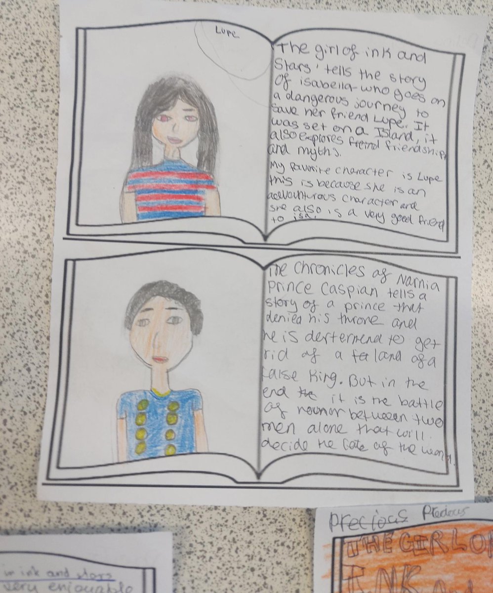 gorse_ruth's tweet photo. We loved reading 'The Girl of Ink and Stars' by Karen Millwood Hargrave. It inspired a number of students to write their own review #inspiredreading #literacy #readingforpleasure https://t.co/V5Gcpe3dTC