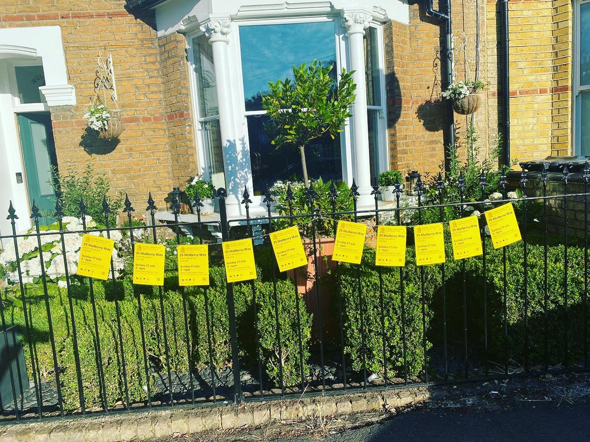 e18yoga's tweet photo. We are opening our garden for National Open garden scheme for nursing charities. There is a small fee to see the garden &amp; we will be selling cakes tea coffee wine pimms and plants. There are activities Mandala colouring &amp; face paints. Sun 17th July 2-6pm at 25 Mulberry Way E18 https://t.co/8Coxv0BW0P