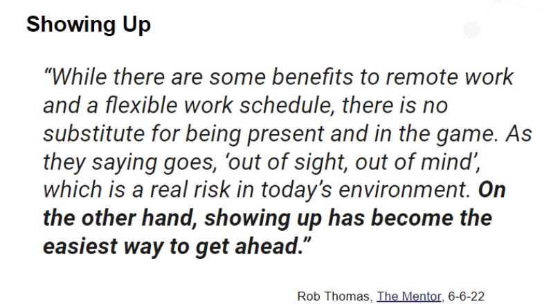 robdthomas's tweet photo. Showing Up https://t.co/wUMbmeMA4t