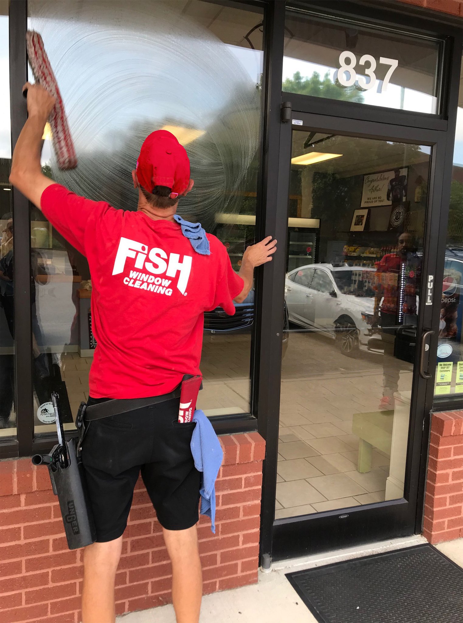 Fish Window Cleaning on Twitter "Just your friendly neighborhood