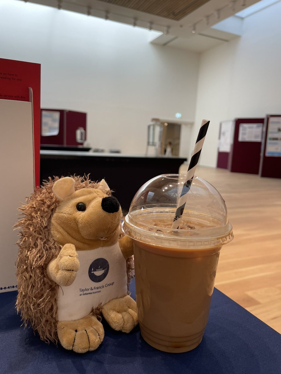 The T&amp;F hedgehog enjoyed his lunch at <a href="/nam2022warwick/">✨ NAM 2022 ✨</a> - he got to see the SUN exhibit AND enjoy a delicious iced coffee <a href="/CRCPress/">CRC Press</a> <a href="/CRC_Chemistry/">CRC Physical Sciences</a> 

Come talk to us about your book ideas this afternoon, we’re at our stand now📚