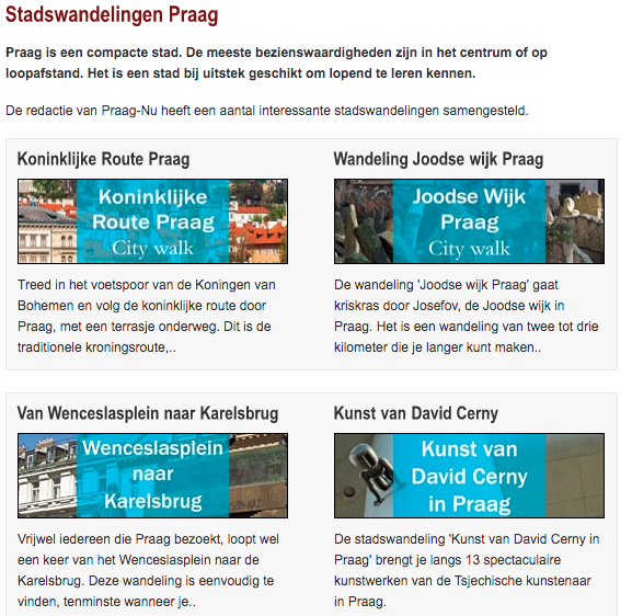 #Praag nodigt uit om prachtige wandelingen te maken. De redactie van Praag-Nu heeft een aantal interessante stadswandelingen samengesteld. Je vindt ze op praag-nu.nl/wandelingen.ht…