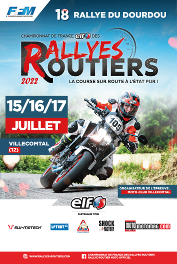 ffmoto's tweet photo. Championnat de France des #RallyesRoutiers 2022
18ème #RallyeDuDourdou – #Villecomtal-12 – 16-17 juillet (3/6) : Le Dourdou fête ses 20 ans à Villecomtal ! https://t.co/h4gY3ESysw https://t.co/6dxVCj8qjx