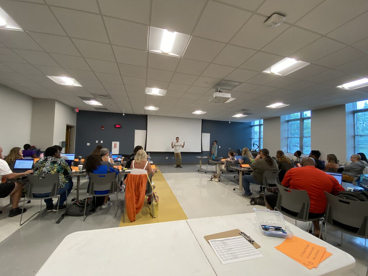 UTC GEAR UP (@gearup_utc) on Twitter photo We love seeing our GEAR UP teachers huddled up in Dr. Sarah Sandefur’s literacy workshop this week at <a href="/UTChattanooga/">The University of Tennessee at Chattanooga</a> #GEARUPworks #planetgearup We love seeing our GEAR UP teachers huddled up in Dr. Sarah Sandefur’s literacy workshop this week at <a href="/UTChattanooga/">The University of Tennessee at Chattanooga</a> #GEARUPworks #planetgearup