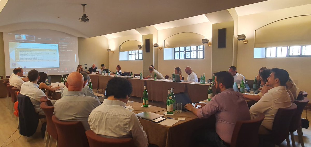 impure_project's tweet photo. 🚀We are live from the #IMPURE Project Final Review Meeting. We are showing off all the good we did in these years. We'll let you know the outcomes 😉 https://t.co/mr0ynIvBha