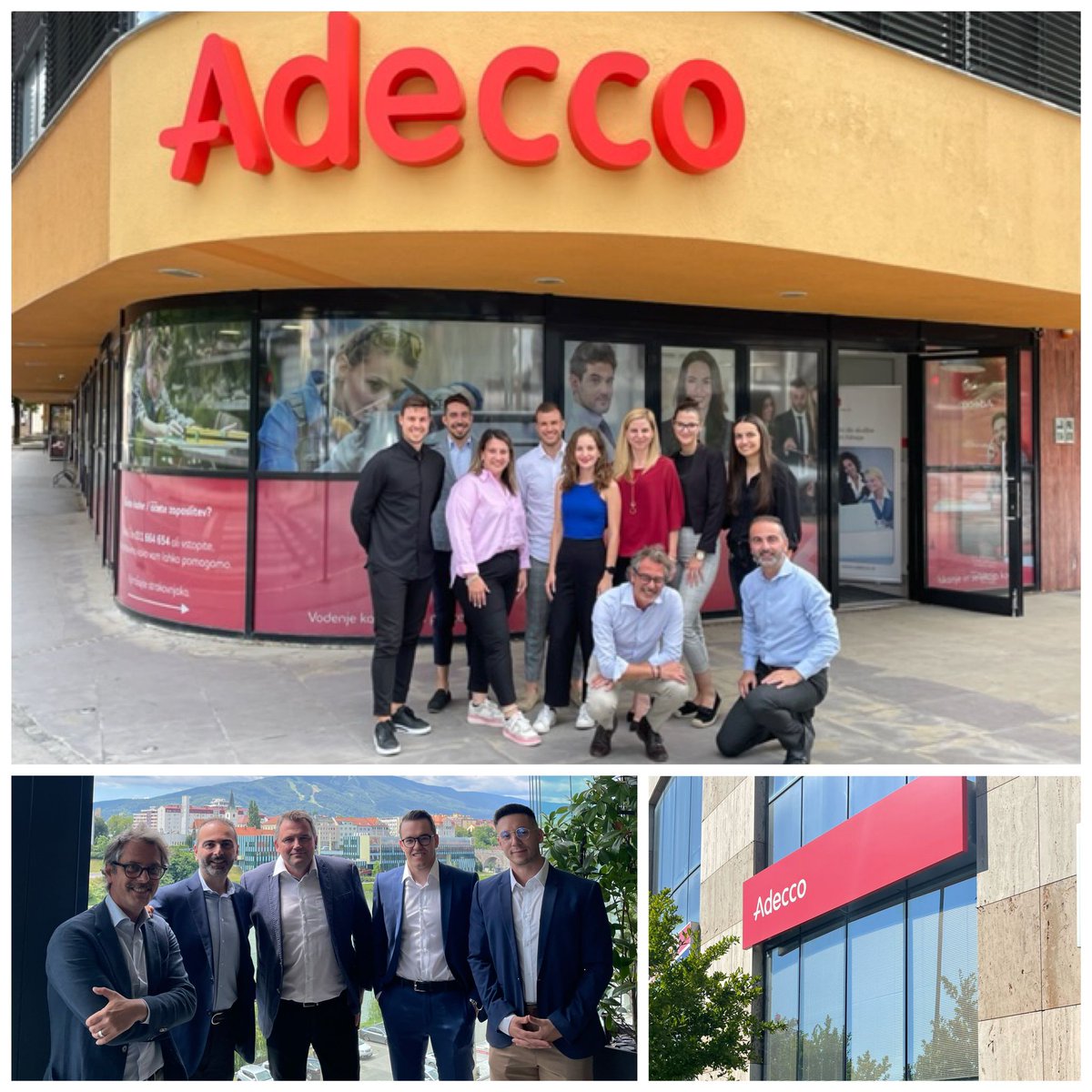 alv_lovecchio's tweet photo. This has been truly a fruitful week while visiting our customers and branches in Slovenia with our Adecco teammates. Thank you Pio Giottini, David Šturman, Damir Battisti, Daša Hliš and Danijel Okilj for your warm welcome and the great job done! #FutureAtWork https://t.co/LHMj4PU9Q3