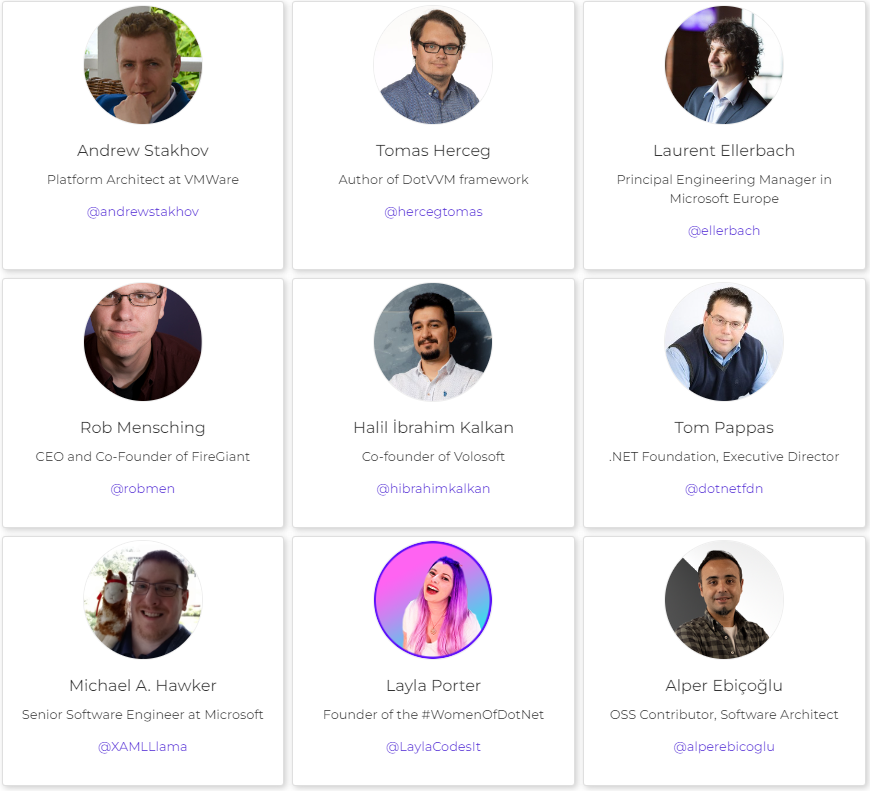dotnetfdn's tweet photo. ICYMI - 🔊Check out this great speaker lineup for the first ever DNF Summit. Join us on July 20th at 10AM ET, 14:00 UTC. Learn how these #opensource projects became successful!, 

Learn more at https://t.co/yzKpyYDBsI #dotnet #OSS https://t.co/tTOgJ8k3pO