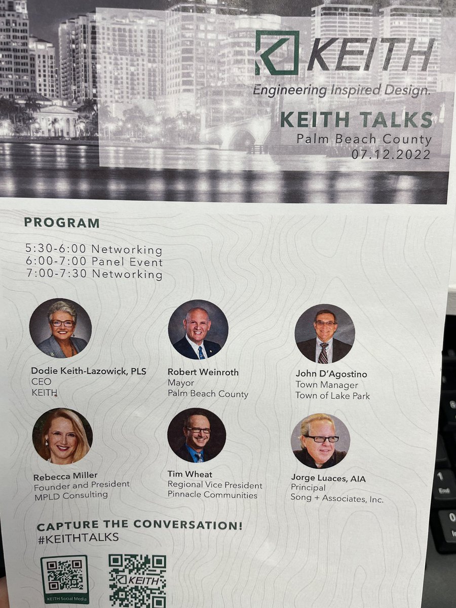 gerritsboca's tweet photo. Thank you to the #keithteam for a star studded and informative event on Palm Beach County. #networking #gerritsconstruction #77years #thirdgeneration https://t.co/v78ghOU1Ig