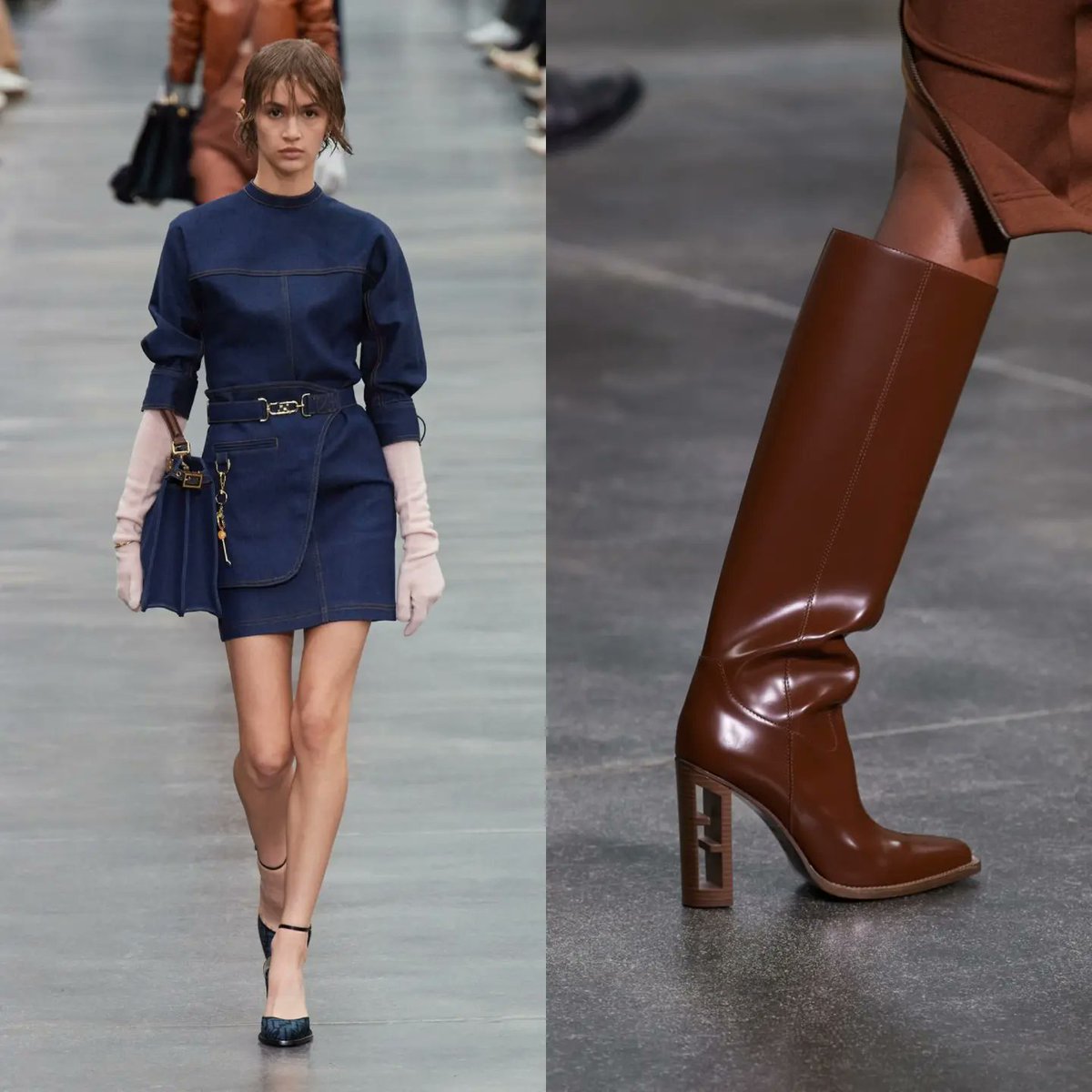 #KimHeeSun wore #FENDI Fall 2022 Ready-To-Wear Collection at Netflix Drama, Remarriage & Desires Press Conference today, 20220713. Cr: http://news.naver.com & http://vogue.com #kimheeseon #김희...