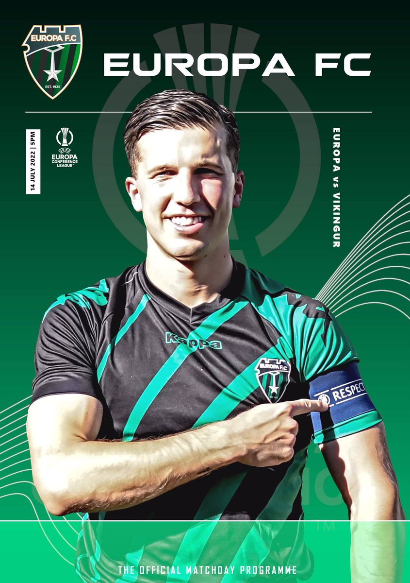 📖 The Matchday program is here! 

Everything you need to know ahead of tomorrow’s @europacnfleague second leg tie at the Victoria Stadium 🤩

Includes interviews with <a href="/BradleyBanda/">Bradley Banda</a>, <a href="/EthanJolley_97/">Ethan Jolley</a> &amp; <a href="/jayceolivero/">JayceOlivero12</a>. 

👉 pub.lucidpress.com/EUROPAvsVIKING…