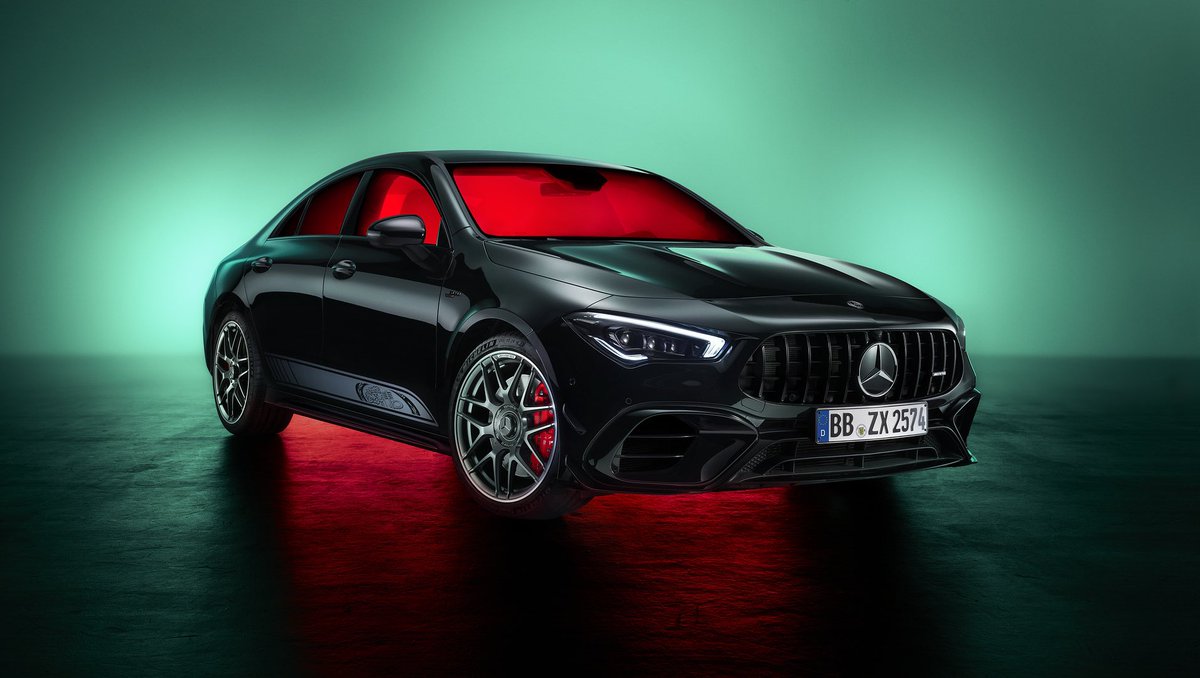 MercedesTurkiye's tweet photo. #CLA45S, çevreyi dikkatlice izler. Nereye gitmek isterseniz gidin: Hedefi sizin güvenliğinizdir.

#Edition55 #MercedesBenzTürkiye #MercedesAMG https://t.co/vDWDkBtrVc