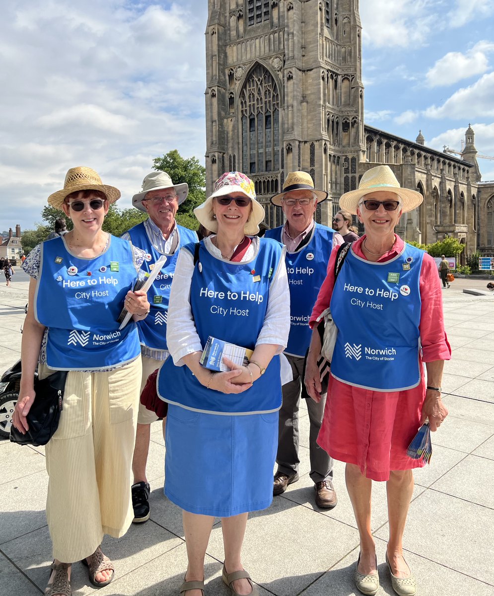 NorwichCityHost's tweet photo. You can keep your hat on 😎🧴💦👍
#cityhosts #heretohelp #norwich #cityofstories #freemaps #directions #information or just say 👋
@NorwichBIDUK @VisitNorwich https://t.co/98YOowWxYG