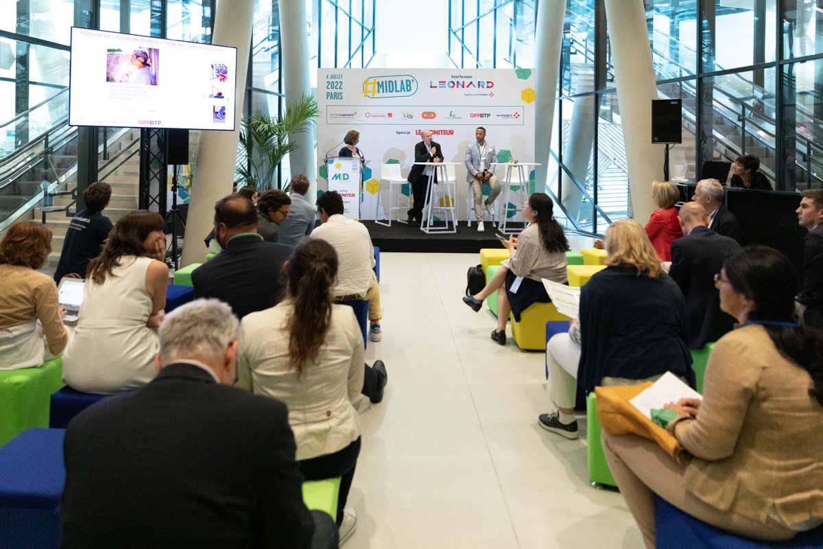 LeMoniteurEvent's tweet photo. 👉 Le replay #MID2022 est disponible ! Rendez-vous dès à présent ici : https://t.co/ZNsyd1QBb6 pour (re)vivre l'événement incontournable de l'écosystème de la construction et des territoires et les interventions exceptionnelles de la journée. https://t.co/yhmOed2soy