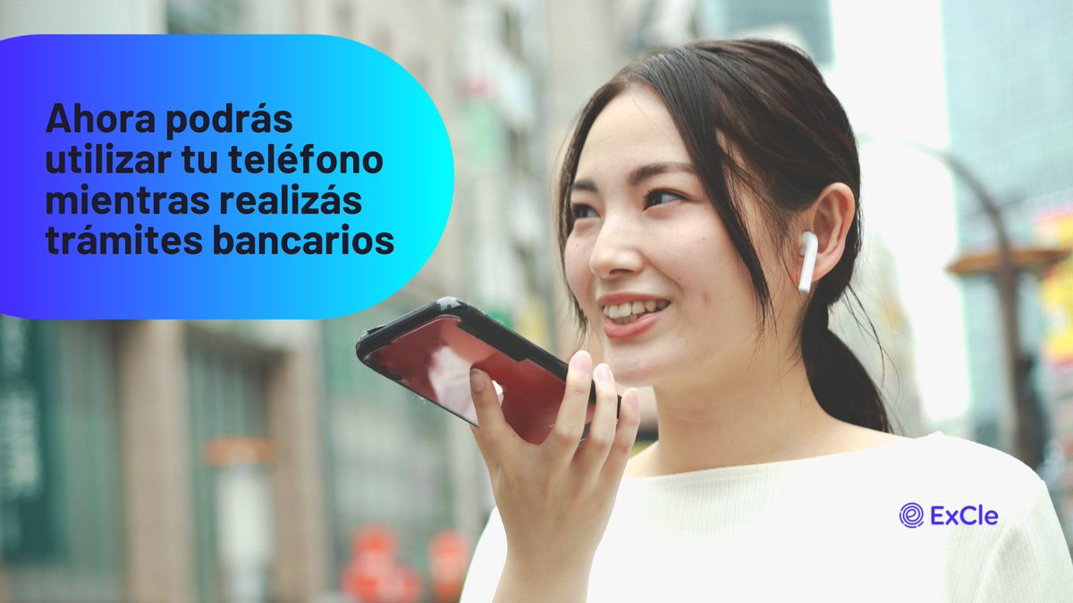 ExClesa's tweet photo. 🤳🏻Ya no tenés que acercarte a una sucursal bancaria para realizar tus trámites. Validá tu identidad desde tu #smartphone y acercarte a tu negocio más cercano para confirmar la operación.
¿Querés conocer más sobre una nueva #bancadigital?
¡Escribinos! 📧info@ex-cle.com https://t.co/hm2P4M86en