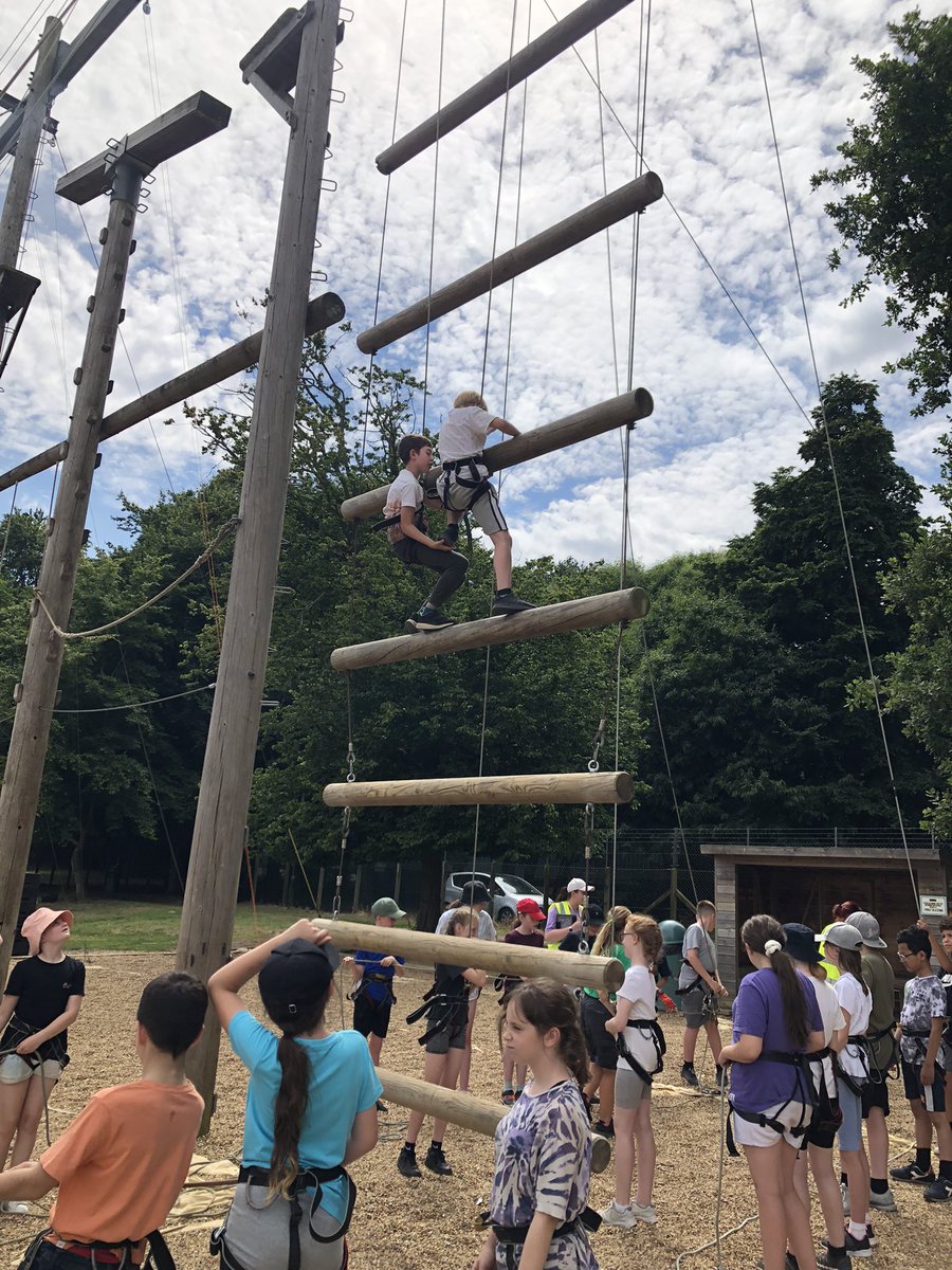 Harris_JAC's tweet photo. Jacob’s ladder… Cooperation skills needed if you want to reach the top. #HJAC https://t.co/dM3DTgeChg