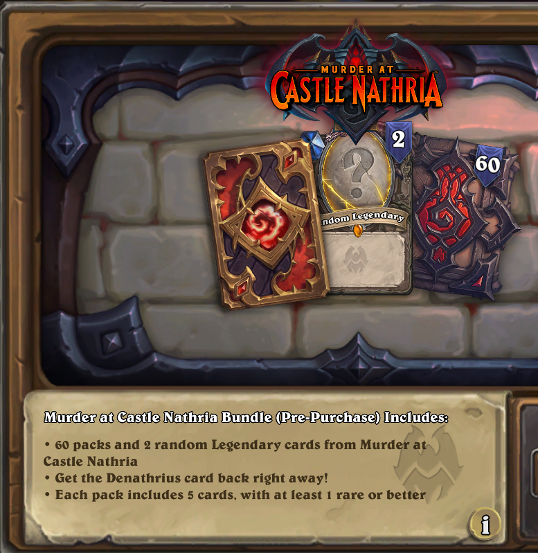 DeadDrawHS's tweet image. Hey, I have three Murder at Castle Nathria Bundles provided by Blizzard to giveaway.

Like + retweet to enter