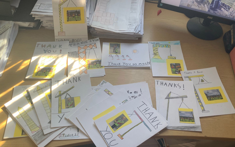 WalterThompsonL's tweet photo. https://t.co/ev5ihbjVTn
Wonderful visit from school to site and site to school, click the link for more details .... 🧱🏗️👷♀️👷♂️
#loveconstruction #aboveandbeyond #sitemanagement #siteworkers https://t.co/gXOLuAYDpI