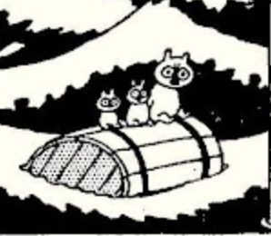 man i love all the little guys who are just vibing in the corners of the moomin comic strips