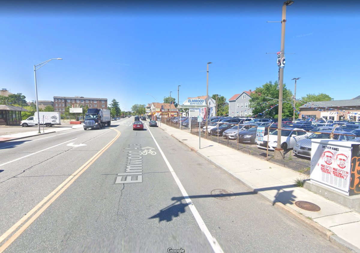 Yes, this is the same location some 132 years later. We don't have to design a city around the car. (Providence)
