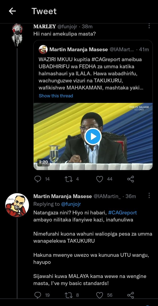 spana_Konki's tweet image. Thread ya Funjo na MMM wakiuana vikali 😂😂😂 #WednesdayVAR Thread ya kwanza 1.1