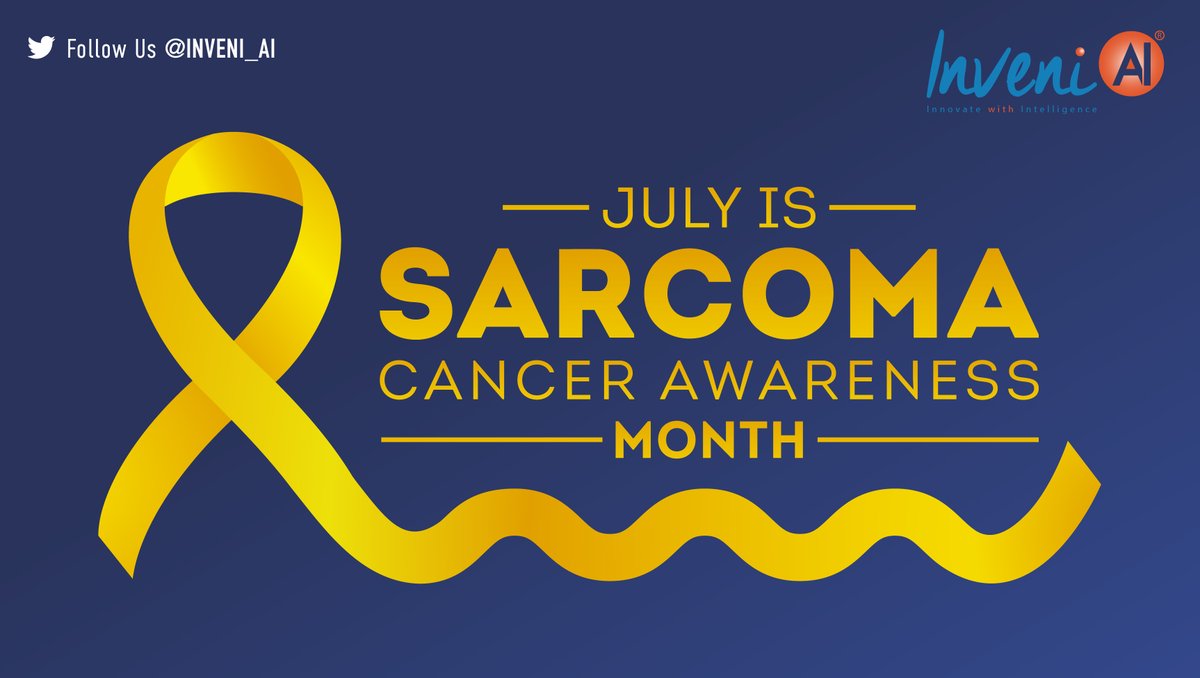 Inveni_AI's tweet photo. #Sarcoma accounts for 1% of adult cancers diagnosed in the United States and 15% - 20% of childhood cancers. Here's how you can get involved and spread awareness: https://t.co/0qIg5VUrBx @CureSarcoma 
#CureSarcoma #sarcomaawarenessmonth https://t.co/2EabuQ3SKL