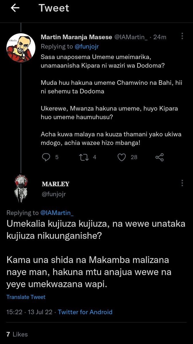 spana_Konki's tweet image. Thread ya Funjo na MMM wakiuana vikali 😂😂😂 #WednesdayVAR Thread ya kwanza 1.1