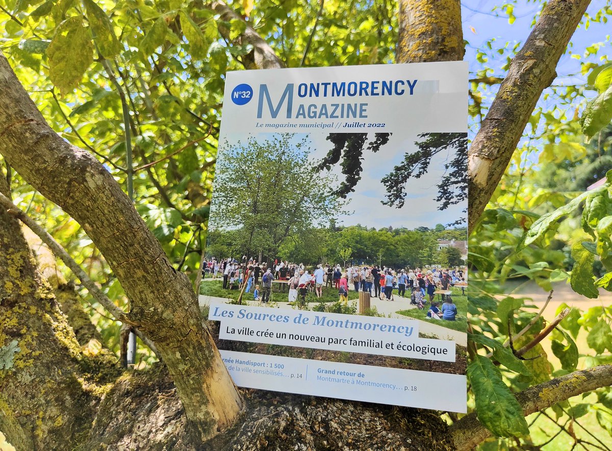 🗞️ Montmorency Magazine n°32

🌿 À la Une, l'ouverture des Sources de Montmorency, votre nouveau parc familial et écologique 🌞

Feuilletez-le en ligne : bit.ly/3z18DSE