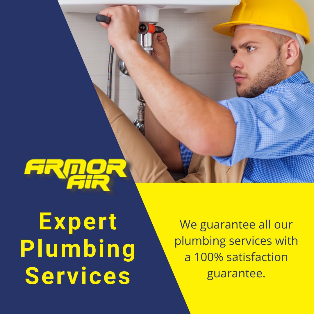 armor_air's tweet photo. Even with the best care, every homeowner will encounter plumbing problems at some point. As a full-service plumbing company, Armor Air offers a wide range of plumbing services, such as plumbing repair, plumbing maintenance, and plumbing installation. https://t.co/3BBKfpVcmr