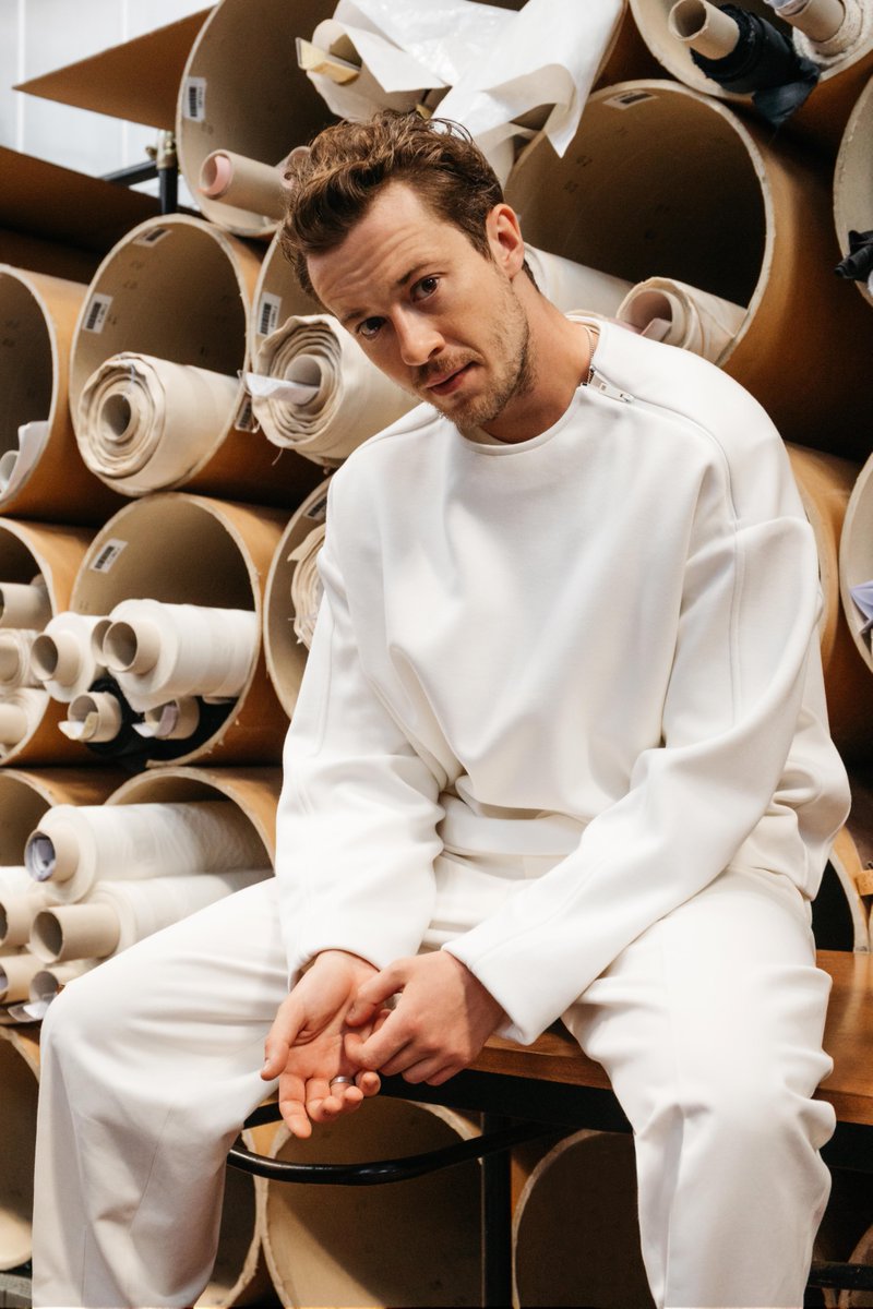 An honoured member of our global creative community, actor #JosephQuinn joins us at the Lanificio Zegna. This historic wool mill is at the heart of Oasi Zegna, our physical home and the home of our values in the mountains of Piedmont, northern Italy. 

#ZEGNASS23