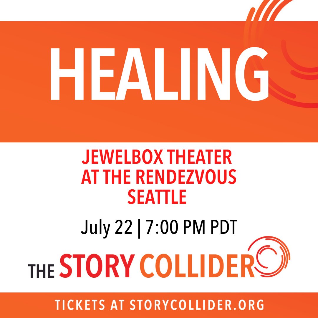 storycollider's tweet photo. Join @Kent_Stories + @EmiOkikawa for a night of true, personal stories about science and healing at @SeattleJewelBox!
Storytellers:
🚑MB Velasquez
🚑@drsam
🚑Audra Sisak
🚑@StoryFruition
🚑Connie Henderson
🎟️ https://t.co/cg7yaxzw5s https://t.co/6hssyR8iO2