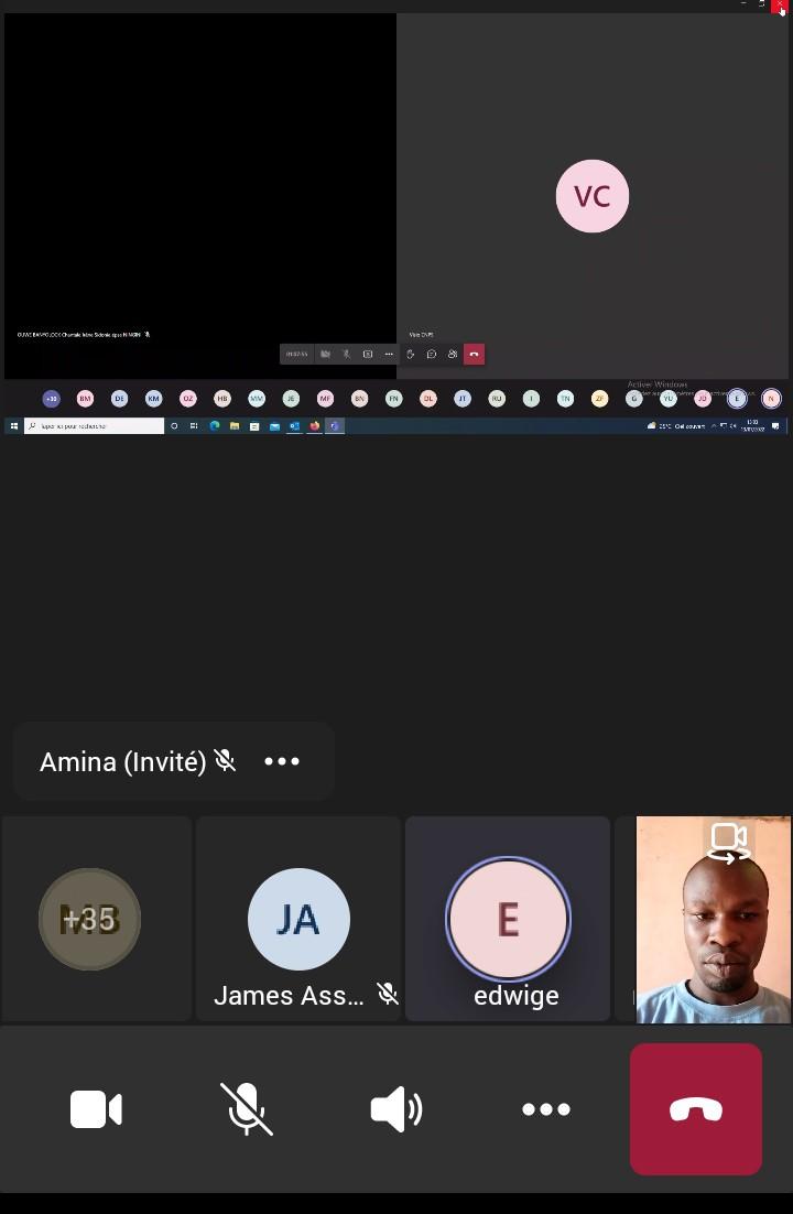 SalomonGraoson's tweet photo. Le #travaildécent auquel nous aspirons ne peut être possible que si les employeurs prennent conscience des #risquesprofessionnels.
Merci à la @CnpsCameroun pour ce webinaire sur les outils nécessaires à l'élaboration d'un Document Unique.
@OITinfo
@OwonaGregoire https://t.co/WfFM9UKmBs