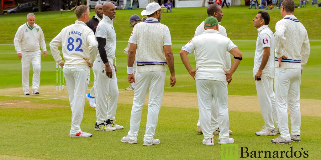 barnardos's tweet photo. Barnardo’s #Cricket Cup is back! 
Come join us and @HeavenHelpUSCC for a day of cricket at Wormsley Cricket Ground! It’s free to register and only takes two minutes. 
https://t.co/JSVYNF5dsg https://t.co/nf5EQsWMT4