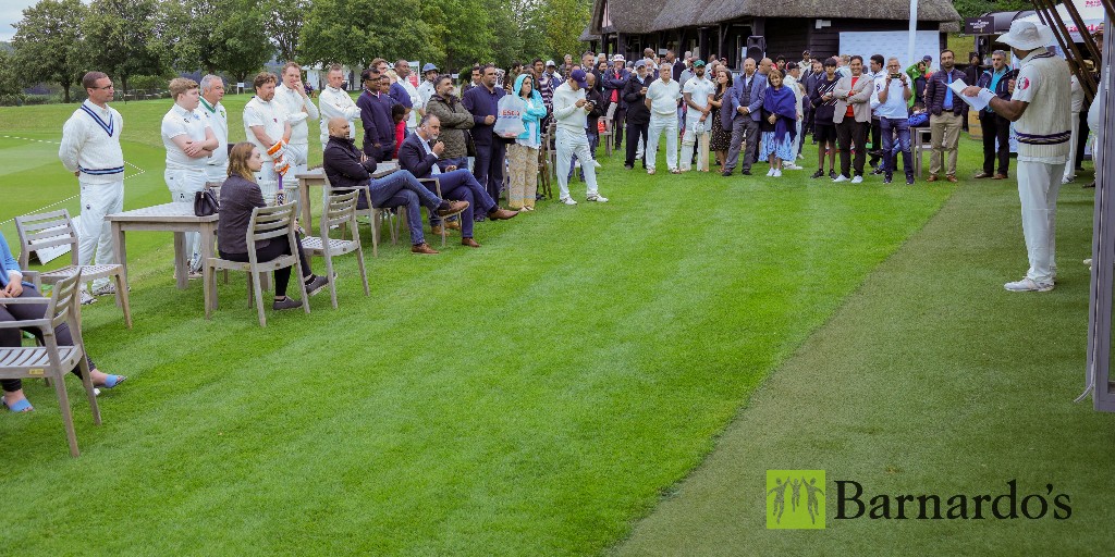 barnardos's tweet photo. Barnardo’s #Cricket Cup is back! 
Come join us and @HeavenHelpUSCC for a day of cricket at Wormsley Cricket Ground! It’s free to register and only takes two minutes. 
https://t.co/JSVYNF5dsg https://t.co/nf5EQsWMT4