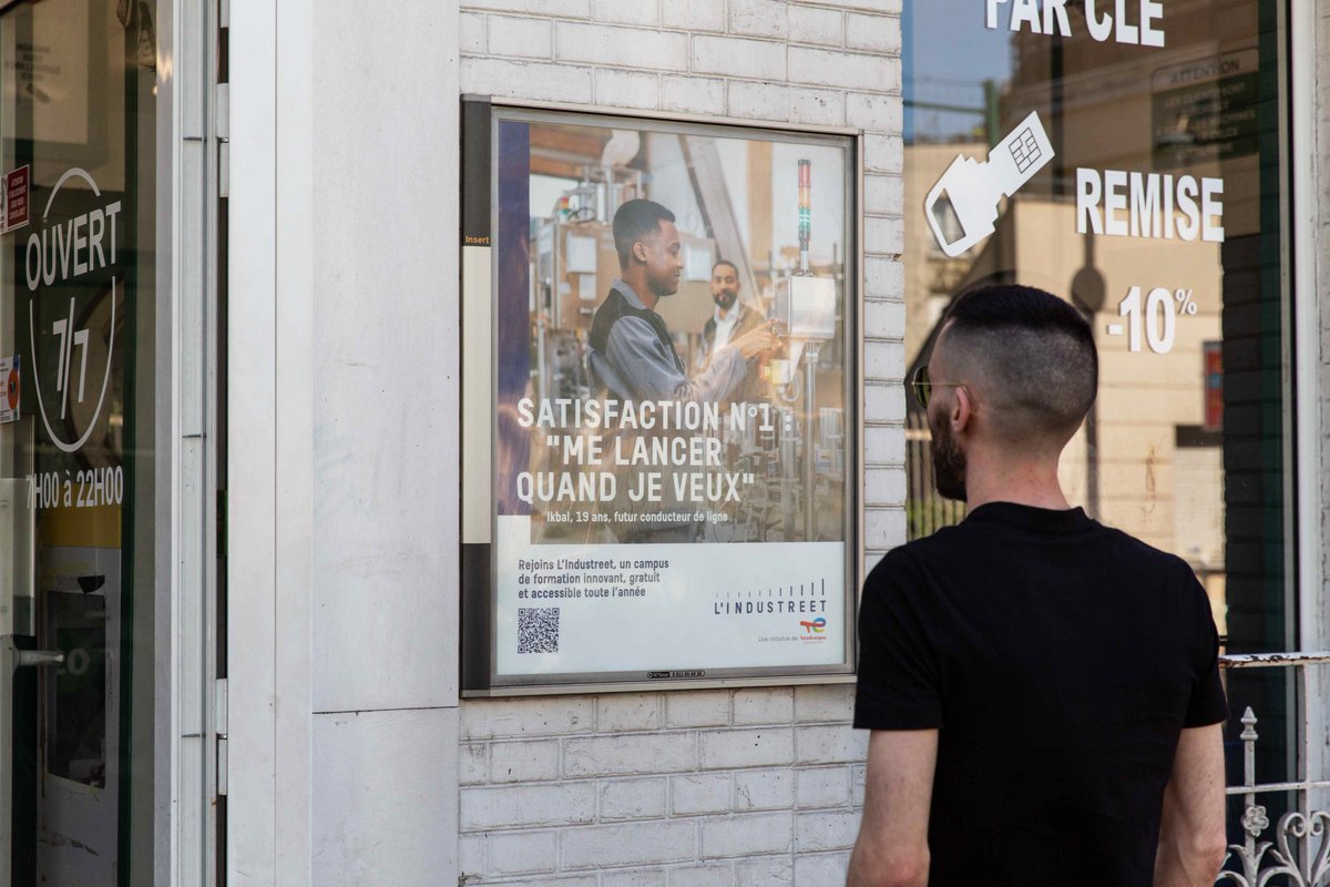 HavasPlay_FR's tweet photo. 📸 I @lindustreet a sorti sa nouvelle campagne print en Ile-de-France, à destination des jeunes de 18 à 30 ans en situation de recherche d'opportunités professionnelles 👀 https://t.co/mEbrWr69Qq